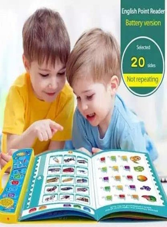 Camin Interactive Children Book -Musical English Educational Toy | Phonetic Learning Sound Book for Children 3+ Years | Language Skills, Shapes & Numbers Activities | for Boys & Girls - Multicolor - Image 5